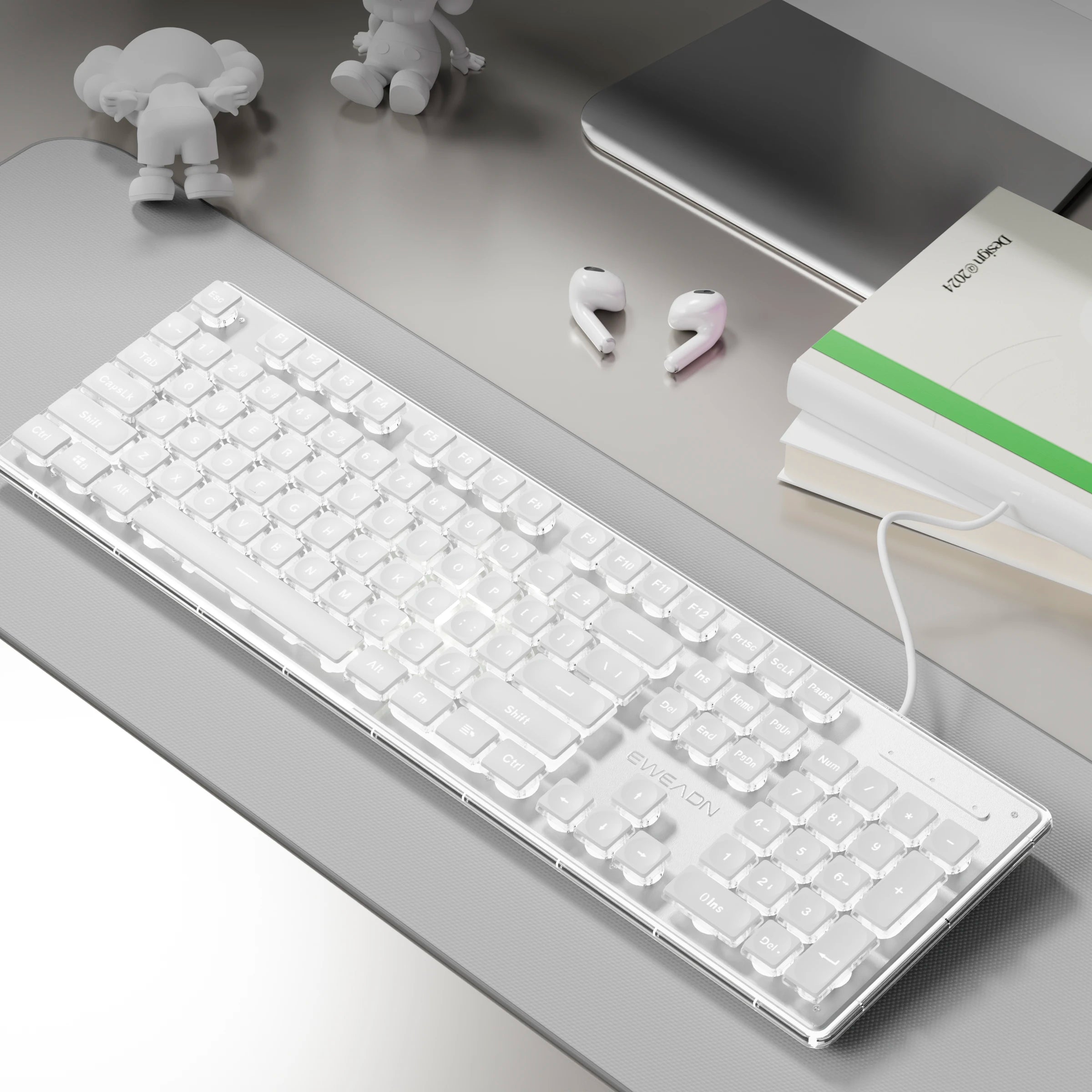 EWEADN wired Office silent Keyboard
